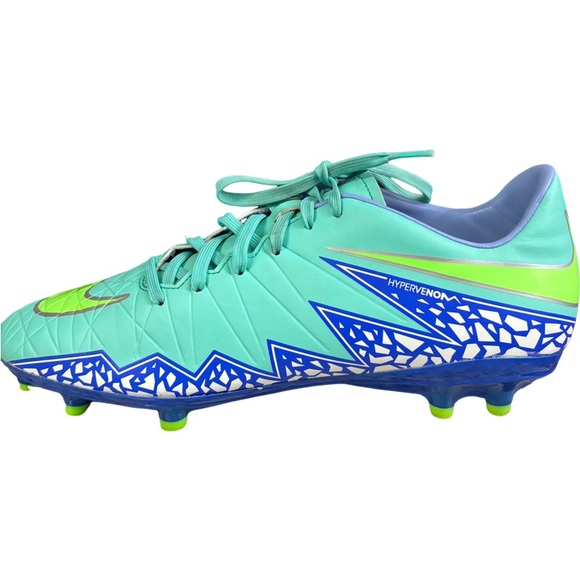 Nike Womens Hypervenom Phelon II FG Soccer Shoes Size 11 - Picture 2 of 10